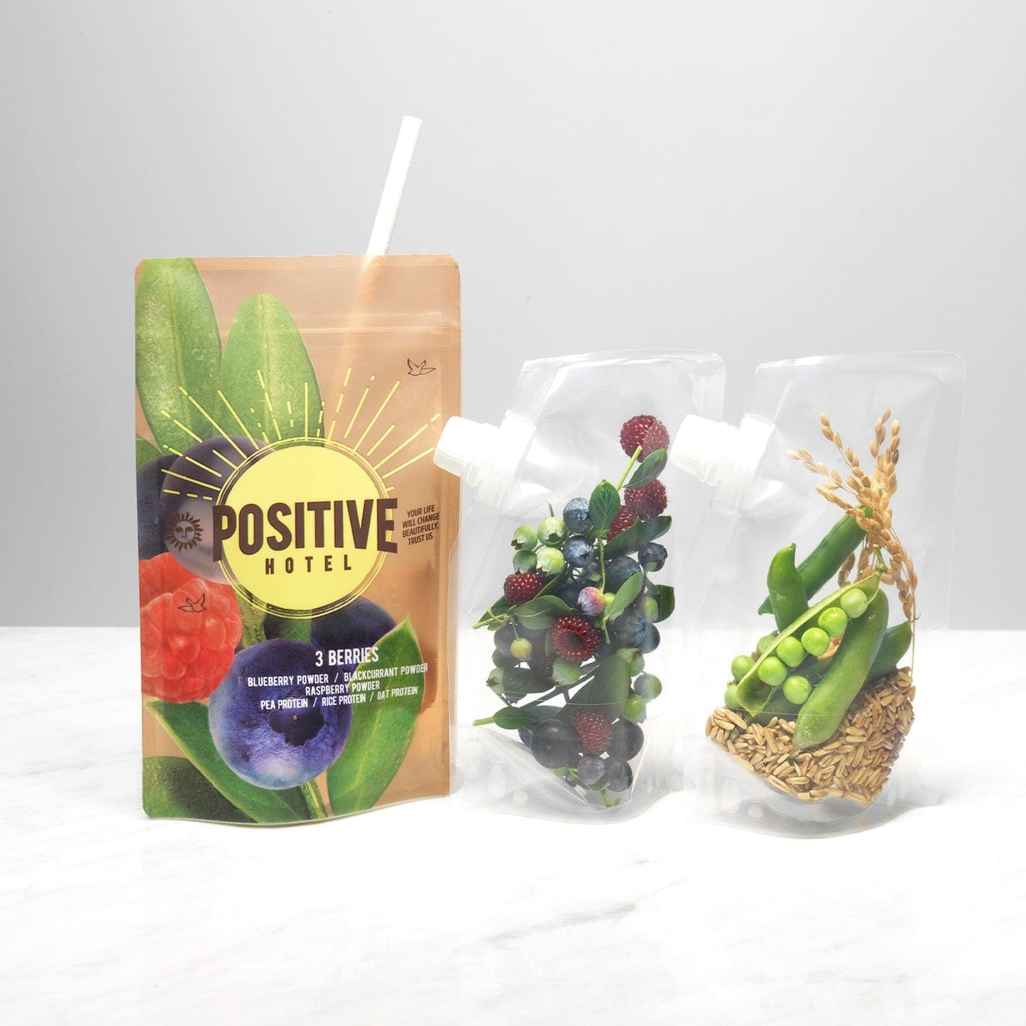 Positive Hotel Plant Proteins POSITIVE PROTEIN SHAKE