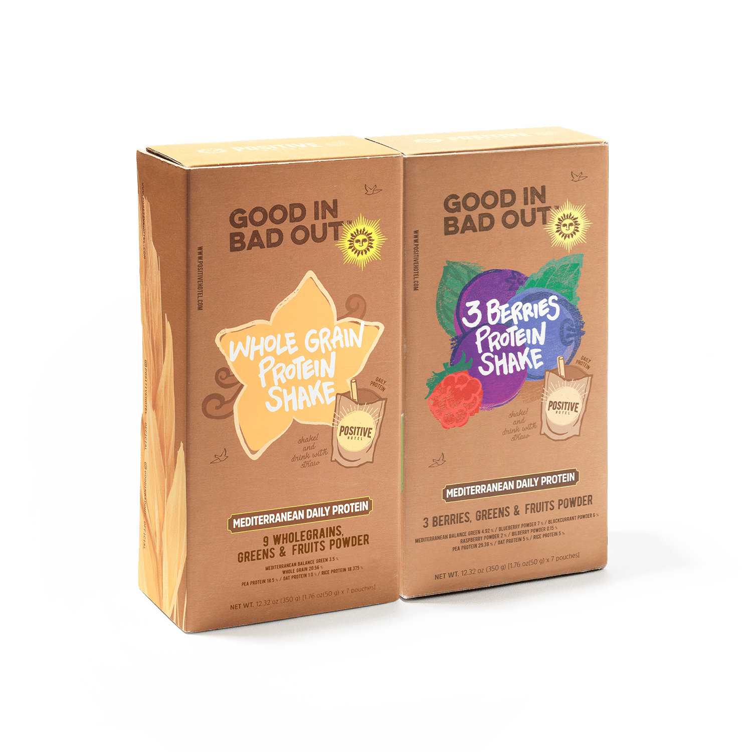 Positive Hotel Plant Proteins POSITIVE PROTEIN SHAKE